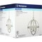Westinghouse Three-Light Indoor Chandelier Stella Mira Brushed Nickel 6341900 - alternate 2